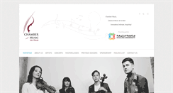 Desktop Screenshot of chambermusicad.org